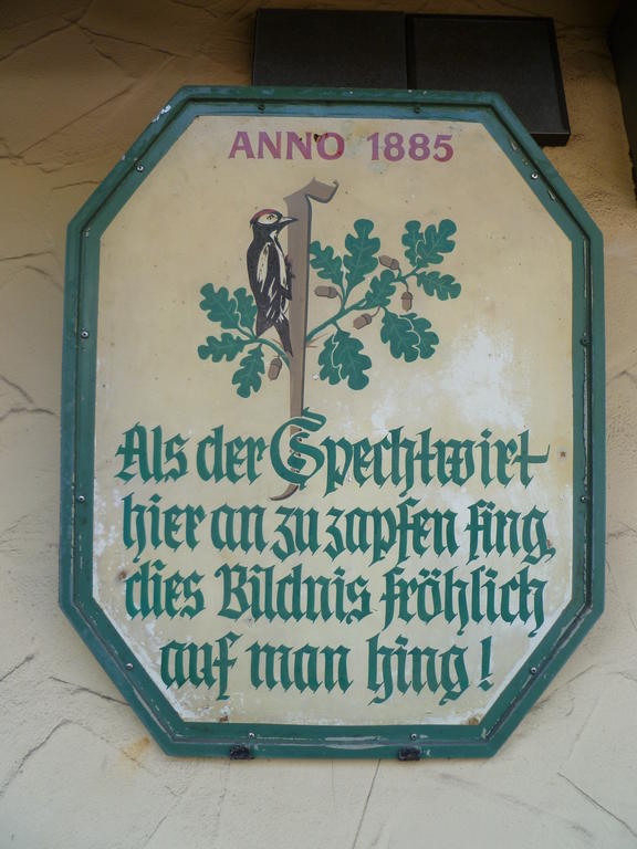 Gasthaus Zum Specht Hösbach Eksteriør bilde